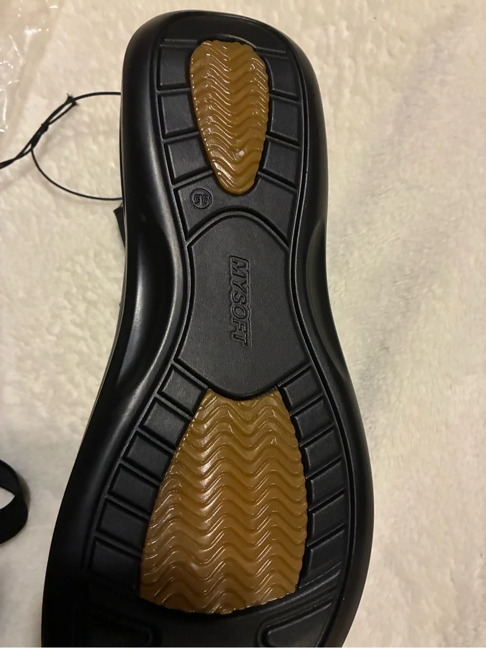 Pennysue women’s sandals slip resistant open toe black size 9.5